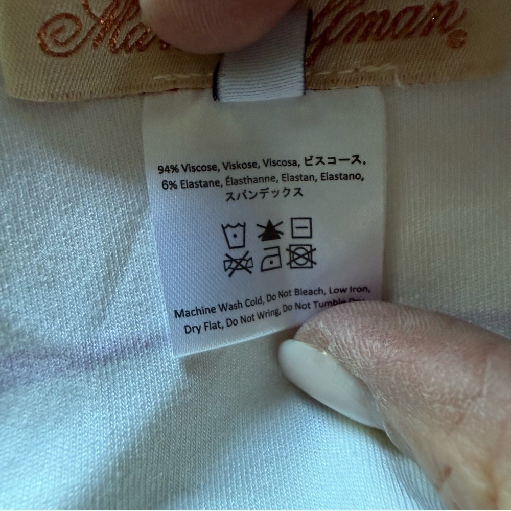 NWOT Mara Hoffman Beams Yellow Shift Dress XS - Picture 9 of 10